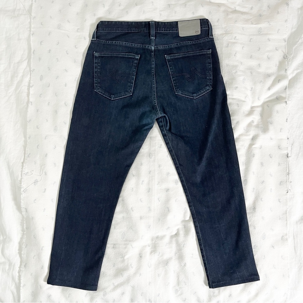 AG Adriano Goldschmied 'The Pipe' High Rise Cropped Jeans Vintage Wash Unisex 32 - Picture 6 of 16